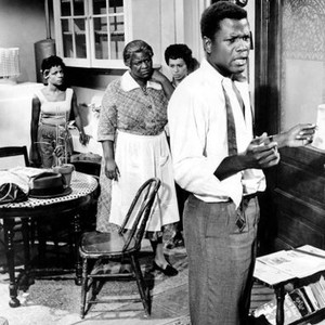 A RAISIN IN THE SUN, Ruby Dee, Claudia McNeil, Diana Sands, Sidney Poitier, 1961