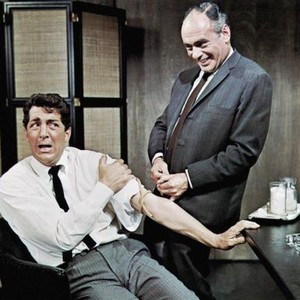 WHO'S BEEN SLEEPING IN MY BED?, from left, Dean Martin, Martin Balsam, 1963