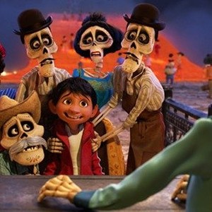 A scene from "Coco."