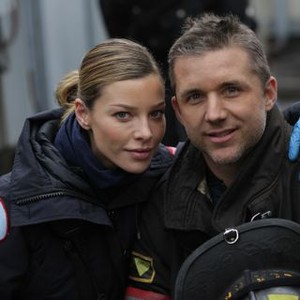 Chicago Fire, Lauren German (L), Jeff Hephner (R), 'Out With A Bang', Season 2, Ep. #12, 01/14/2014, ©NBC