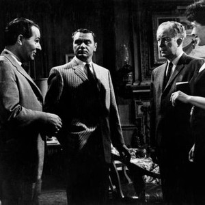 MAN ON A STRING, Alexander Scourby, Ernest Borgnine, Ed Prentiss, Colleen Dewhurst, 1960