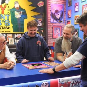 Comic Book Men, Walter Flanagan (L), Bryan Johnson (R), 'Stan Saves!', Season 5, Ep. #6, 02/14/2016, ©AMC