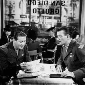 WITHOUT RESERVATIONS, from left: Don DeFore, John Wayne, 1946