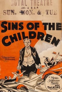 Poster for Sins of the Children