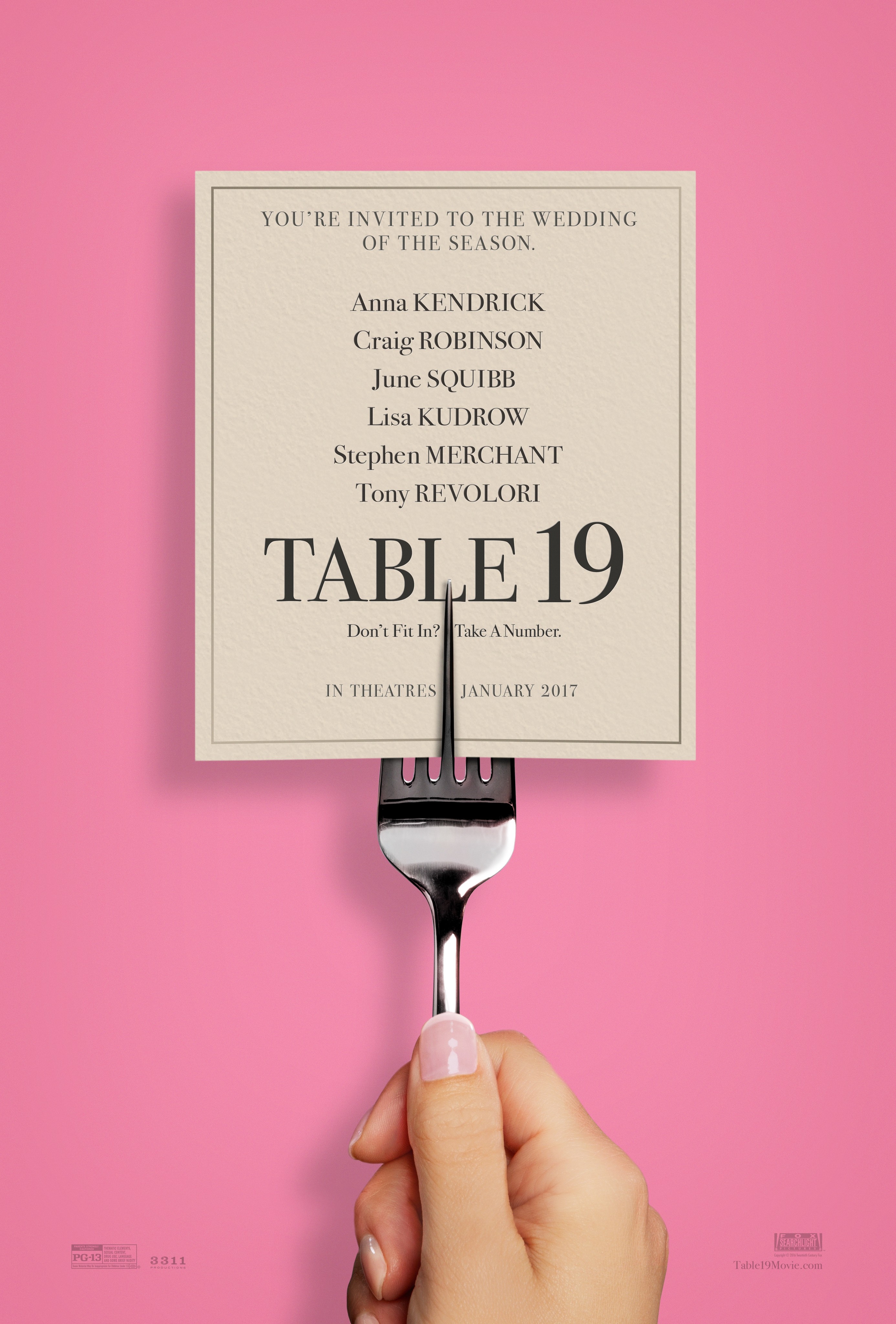 Table 19 2017 Rotten Tomatoes