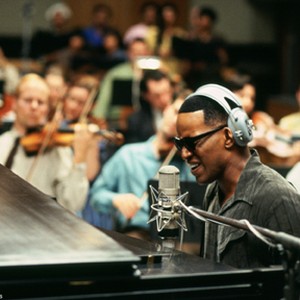 JAMIE FOXX as American legend Ray Charles in the musical biographical drama, Ray. photo 3