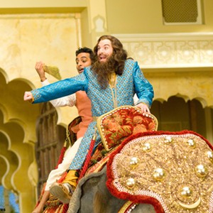 Manu Narayan (back) plays Rajneesh and Mike Myers (front) is Guru Pitka in the comedy "The Love Guru." photo 12