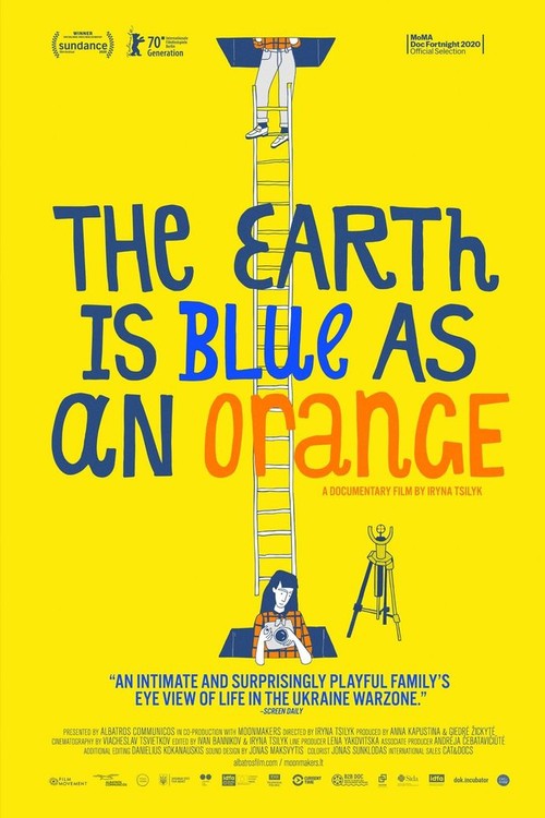 The Earth Is Blue as an Orange poster