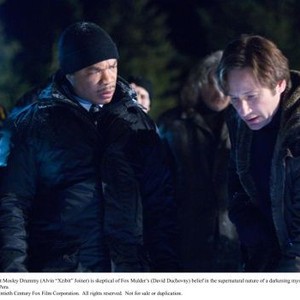 Alvin (Xzibit) Joiner and David Duchovny in "The X-Files: I Want to Believe"