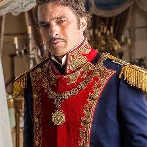 Olivier Martinez as General Antonio Lopez de Santa Anna