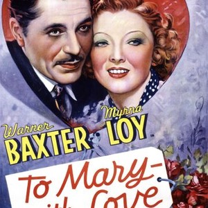 To Mary, With Love - Rotten Tomatoes