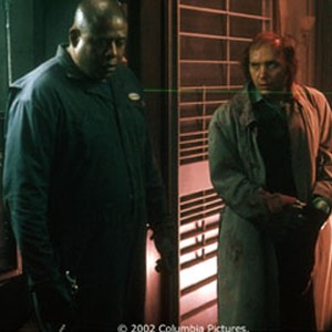 (L to R) Forest Whitaker plays Burnham and Dwight Yoakam plays Raoul in the Columbia Pictures thriller, PANIC ROOM.