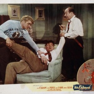 MR. UNIVERSE, Vince Edwards, Jack Carson, Bert Lahr, 1951