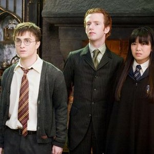 HARRY POTTER AND THE ORDER OF THE PHOENIX, from left: Daniel Radcliffe, Chris Rankin, Katie Leung, 2007. Ph: Murray Close/©Warner Bros.