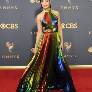 Tessa Thompson at arrivals for The 69th Annual Primetime Emmy Awards 2017 - Arrivals 2, Microsoft Theater L.A. Live, Los Angeles, CA September 17, 2017. Photo By: Dee Cercone/Everett Collection