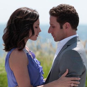 Royal Pains, Jill Flint (L), Mark Feuerstein (R), 'A Farewell to Barnes', Season 3, Ep. #11, 01/18/2012, ©USA