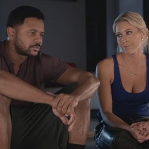 The Game, Hosea Chanchez (L), Brittany Daniel (R), 'Dust in the Wind', Season 9, Ep. #4, 06/24/2015, ©BET