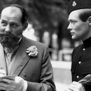 YOUNG WINSTON, from left: Robert Shaw as Lord Randolph Churchill, Simon Ward as Winston Churchill, 1972