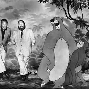 THE JUNGLE BOOK, from left, Phil Harris, as the voice of Baloo, Sebastian Cabot, as the voice of Bagheera, 1967, ©Walt Disney Pictures