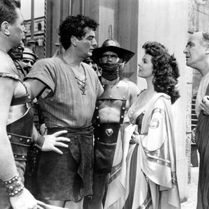 DEMETRIUS AND THE GLADIATORS, Ernest Borgnine, Victor Mature, Susan Hayward, Barry Jones, 1954, TM and Copyright (c)20th Century Fox Film Corp. All rights reserved.