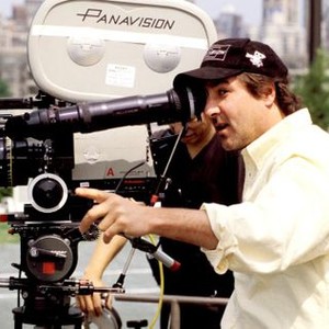 MR. DEEDS, Director Steven Brill on the set, 2002 (c) Columbia.
