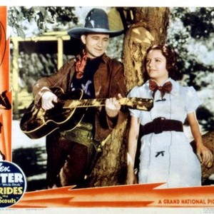TEX RIDES WITH THE BOY SCOUTS, Tex Ritter, Marjorie Reynolds, 1937