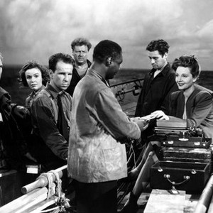 LIFEBOAT, Bendix, Anderson, Cronyn, Slezak, Lee, Hodiak, Bankhead, 1944, TM & Copyright (c) 20th Century Fox Film Corp. All rights reserved.
