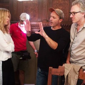 THE DISAPPOINTMENTS ROOM, from left: Kate Beckinsale, Director D.J. Caruso, cinematographer Rogier Stoffers, on set, 2016. ph: Peter Iovino/© Rogue Pictures