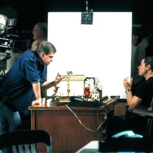 BASIC, Director John McTiernan, John Travolta on the set, 2003, (c) Columbia
