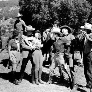 RIDERS OF THE SAGE, Carleton Young, Ted Adams, Claire Rochelle, Bob Steele, 1939