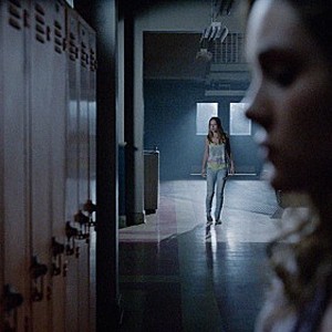 "Heads Will Roll" -- Barbie's fate lies in Big Jim's hands, and the Dome presents a new threat when it becomes magnetized. Meanwhile, Julia seeks out the help of a stranger to save the life of a mysterious girl who may hold clues to origin of the Dome, on the second season premiere of UNDER THE DOME, Monday, June 30 (10:00-11:00 PM, ET/PT) on the CBS Television Network. Pictured (l-r) Britt Robertson as Angie McAlister and Grace Victoria Cox as Melanie Cross.