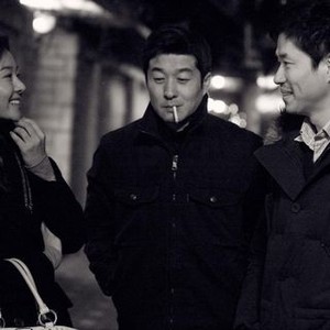 THE DAY HE ARRIVES, (aka BOOK CHON BANG HYANG), l-r: Seon-mi Song, Sang Jung Kim, Jun-Sang Yu, 2011, ©Cinema Guild
