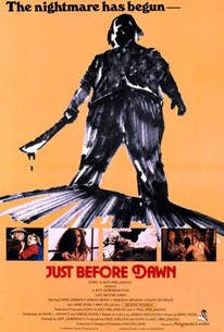 Just Before Dawn poster