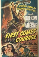 First Comes Courage poster image