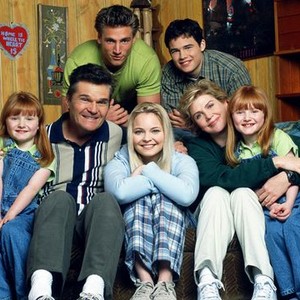 Andrew Walker (left) and Patrick Levis (top row); Deanna Cantermen, Fred Willard, Reagan Dale Neis, Julia Sweeney and Daniella Cantermen (bottom row, from left)