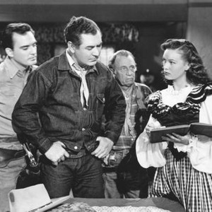CODE OF THE SADDLE, Riley Hill, Johnny Mack Brown, Raymond Hatton, Kay Morley, 1947