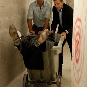 Burn Notice, Jeffrey Donovan (L), Jay Karnes (R), 'Out of the Fire, Part 1', Season 4, Ep. #17, 12/16/2010, ©USA