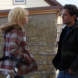 MANCHESTER BY THE SEA, FROM LEFT: MICHELLE WILLIAMS, CASEY AFFLECK, 2016. © ROADSIDE ATTRACTIONS