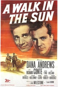 Poster for A Walk in the Sun