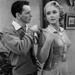 THE TENDER TRAP, Frank Sinatra, Celeste Holm, 1955