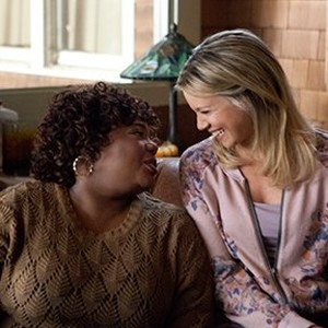 (L-R) Cocoa Brown as Lytia and Amy Smart as Hillary in "Tyler Perry's The Single Moms Club." photo 20