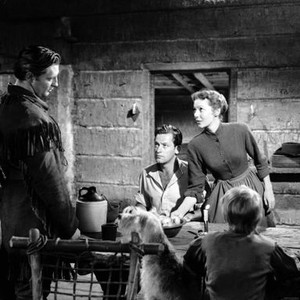 RACHEL AND THE STRANGER, Robert Mitchum, William Holden, Loretta Young, Gary Gray, 1948