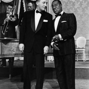 HIGH SOCIETY, Bing Crosby, Louis Armstrong, 1956