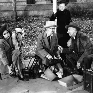 THE GREAT RUPERT, seated from left: Terry Moore, Jommy Conlin, Jimmy Durante, Queenie Smith (standing rear), 1950