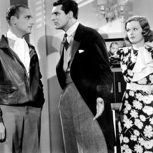 WEDDING PRESENT, George Meeker, Cary Grant, Joan Bennett, 1936