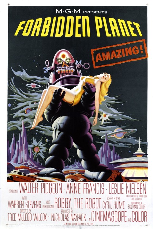 Forbidden Planet poster
