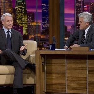 The Tonight Show With Jay Leno, Anderson Cooper (L), Jay Leno (R), 'Season', ©NBC