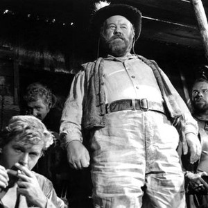 WIND ACROSS THE EVERGLADES, Burl Ives (center), 1958