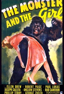 Poster for The Monster and the Girl