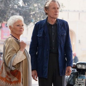 THE SECOND BEST EXOTIC MARIGOLD HOTEL, from left: Judi Dench, Bill Nighy, 2015. ph: Laurie Sparham/TM & copyright © Fox Searchlight. All rights reserved
